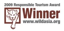 2009 Responsoble Tourism Award - Winner - www.wildasia.org